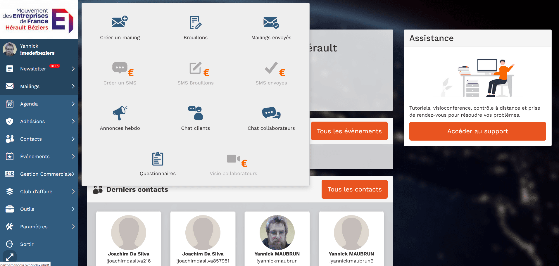 Projet web LAYMA.dev